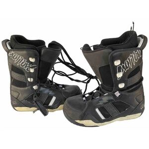 Morrow Men’s Kick Black Lace-Up Size 8 US Snowboarding Boots - EUC